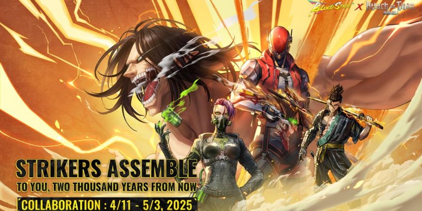 Blood Strike launches Attack on Titan collaboration with themed goodies for a limited time